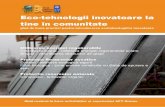 Eco-tehnologii inovatoare la tine în comunitate" (RO, PDF)