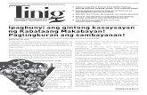 TINIG November – December 2014 Issue