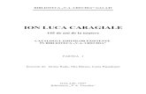 Catalog I.L. Caragiale