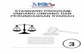 Standard Program: Undang-undang dan Perundangan Syariah ini ...