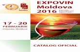 Официальный каталог выставки "ExpoVin Moldova'2016"