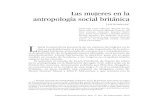 Las mujeres en la antropología social británica