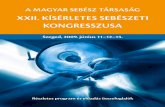 A Magyar Sebész Társaság XXII. Kísérletes Sebészeti Kongresszusa