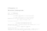 Chapter 2 Fourier Integrals