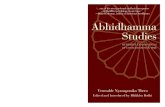 Abhidhamma Studies: Buddhist Explorations of Consciousness & Time