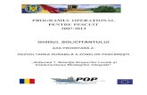 PROGRAMUL OPERAŢIONAL PENTRU PESCUIT 2007-2013 ...