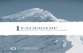 Lãnh đạo Tầm vóc / Leadership Greatness