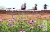 Campus Sustainability Plan 2013-16