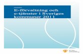 E-förvaltning och e-tjänster i Sveriges kommuner 2011