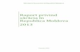 Raport privind sărăcia în Republica Moldova