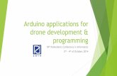 Arduino applications for drone development & programming