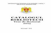 catalog teze doctorat - 2015