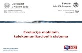 Evolucija mobilnih telekomunikacionih sistema