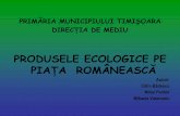 Produse ecologice pe piaţa românească
