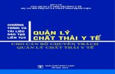 Q5_Chuong trinh & tai lieu dao tao quan ly chat thai Y te_Can bo ...