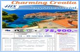 Charming Croatia Songkran Special 8D5N เดินทาง 13 - 20 เม.ย. 60