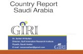 Country Report Saudi Arabia