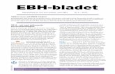 EBH-bladet nummer 2 2015