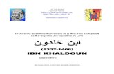 ibn khaldoun (1332-1406)