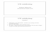 CE-märkning CE-märkning