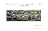 Historic Towns Survey of Gwynedd: Bangor