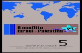 O conflito Israel - Palestina