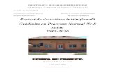 Proiect de dezvoltare instituţională Grădiniţa cu Program Normal Nr ...