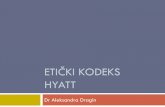 Kako napisati etički kodeks Hyatt