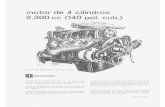 Motor 4 cilindros ( Mecânica Ford  Maverick )