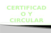 Certificados y circulares sin nombre