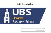 Ubs Colleges 3 en 4 HR Analytics