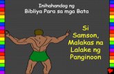 Samson Gods Strong Man Tagalog PDA