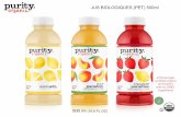 #2.Product Presentation (Purity Organic) Juices & Teas (FR)