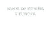 Mapade España y Europa
