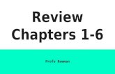 Review chapters 1 6
