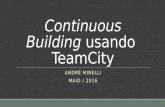 Continuous Building usando TeamCity