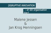 Disruptive innovation seminar, maj 2016