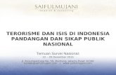 SURVEI SMRC: ISIS Musuh Rakyat Indonesia
