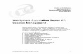 WebSphere Application Server V7: Session Management