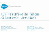 Comment utiliser Trailhead pour être certifié