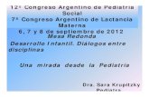 12º Congreso Argentino de Pediatría Social 7º Congreso Argentino ...