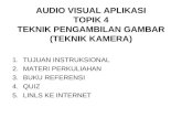 audio visual Aplikasi Pertemuan 4