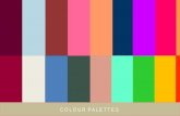 Colour palettes
