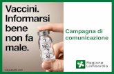 Campagna di comunicazione vaccini