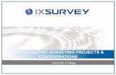 Hydrography Projects - Planning and Considerations