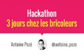 Hackathon : 3 jours chez les bricoleurs
