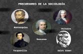 Precursores y fundadores de la sociología