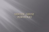 Shayan ghose portfolio