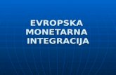 Evropska monetarna integracija