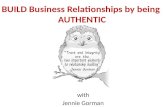 Build Business Relationships by Being Authentic